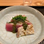 豪龍久保 - 戻り鰹 造り