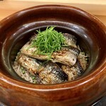 豪龍久保 - 秋刀魚ご飯