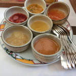 添加物無使用のコンフィチュール(ジャム)は５種類＋蜂蜜、、、