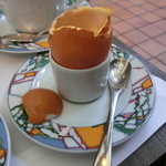 イグレック - 彼氏のは上部だけが綺麗に割れてます。