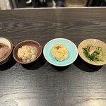 中津をにく - 小鉢いろいろ