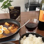 デリー - おまけ　家で定期的にやってる1人カシミールカレー大会