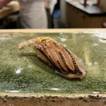 鮨 七海 - カマス。香ばしくて美味しい。カマスってこんなに美味しいのか！