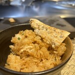 鉄板焼 石狩 - シェフ特製ガーリックライス