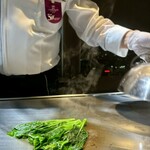 鉄板焼 石狩 - 焼き野菜