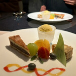 鉄板焼 石狩 - ペストリーシェフのデザート