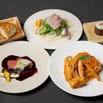 boB the garden Ginza - ランチパスタセット2024/12〜