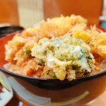 天ぷら 阿部 - 盛り