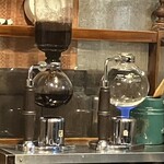 ストーン - コーヒーは何とサイフォン淹れ！