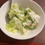 ストーン - サラダのアップ