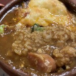ストーン - 焼きカレーのアップ