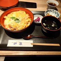 銀座　神籬 - 東京しゃものふわとろ親子丼
