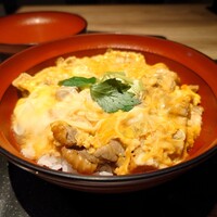 銀座　神籬 - 親子丼のアップ