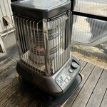 つけ麺屋しずく - 安定のブルーヒーター ^ ^