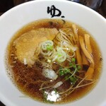 ゆうひ屋 - 淡麗煮干ラーメン（醤油）