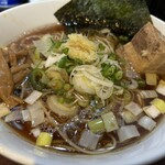 つけ麺屋しずく - 裏限定 生姜醤油中華そば 並盛 細麺 850円♪