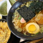 まつだ家 - カツ丼＆ラーメンセット