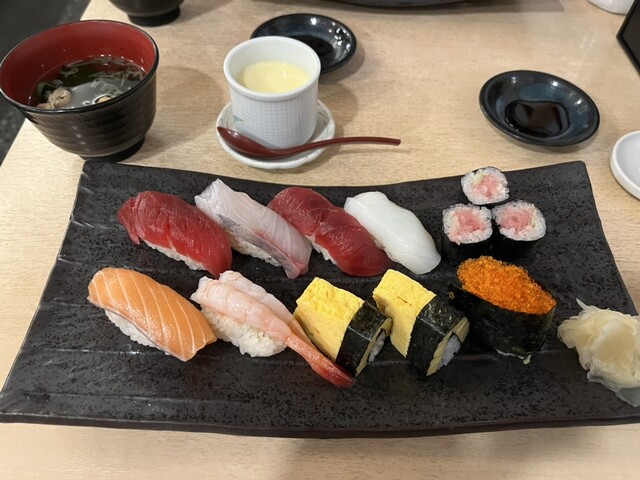 すしきよせや ランチ握り 1350円