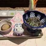 芦屋天がゆ ルクア大阪店 - 天付3種盛り