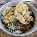 二葉 - かけ／380円
                                ごぼう天／120円
                                貝柱 かき揚げ／220円