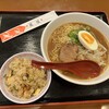 敦煌 - 241119火　大阪　敦煌 江坂店　今週の麺セット味噌ラーメン950円