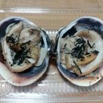 八百賢新館 - 焼き大アサリを持ち帰り(^-^)