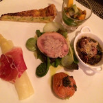 テート・ア・テート - オードブル盛り合わせ