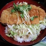 めん工房 きふね - 醤油かつ丼