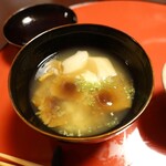 美山荘 - なめ茸雑炊