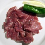 赤丸ヂンギス - タン（舌の柔らかい部分のみ使用）