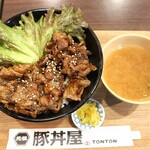 元祖豚丼屋TONTON - カルビ丼（並）