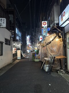 Touch know me - A Small Alley in Shinbashi