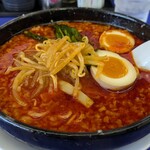 来来亭 - 旨辛麺1080円