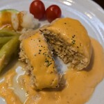 キッチン ブルー グローブ - 再びカット