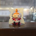 キッチン ブルー グローブ - リトルミーが見ていた