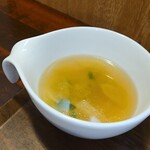 キッチン ブルー グローブ - 最後のスープ