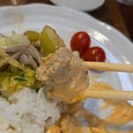 キッチン ブルー グローブ - 最後のひと口