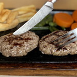 パピオット - 炭焼きハンバーグ