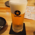 堺東 すしと - 生ビール