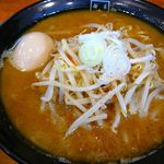 麺匠 玄龍 - 【味噌らーめん(800円)＋煮たまご(100円)】★2014/5