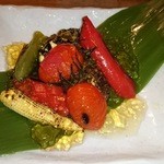 味人 - 焼野菜のおしたし