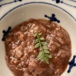 神田まつや 本店 - 酒盗のこの美しさ 紅葉ですかこれ(´∇｀)