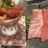 銀座 山科 - ユッケと肉刺し