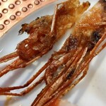 鉄板焼 石狩 - スペイン産 カラビネーロ〜赤味噌バルサミコとネギ塩だれ