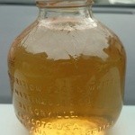 キキダウンステアーズベーカリー - リンゴジュース 100％です  何と170円！