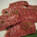 桔梗苑 - 和牛上ハラミ　塩