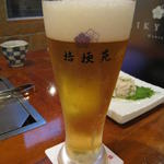 桔梗苑 - 生ビール中