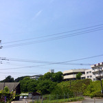 ほっとステーション基山 - 公園側から見た店舗。