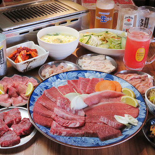 ボリューム満点のコースやお得なクーポンをご用意◎