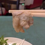 華園 - 豚バラ肉薬膳ソース